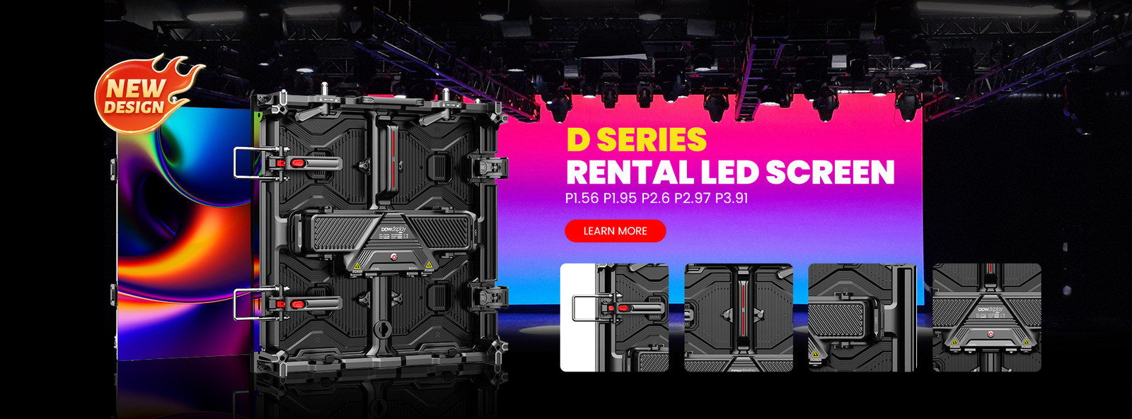 Наружный светодиодный рекламный щит