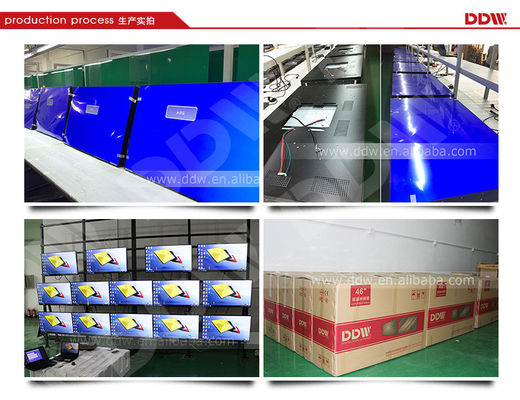 Контрольная поверхность ДДВ-ЛВ550ХН16 дюйма РС232 стены 55 Мулти диспетчерского пункта монитора видео-