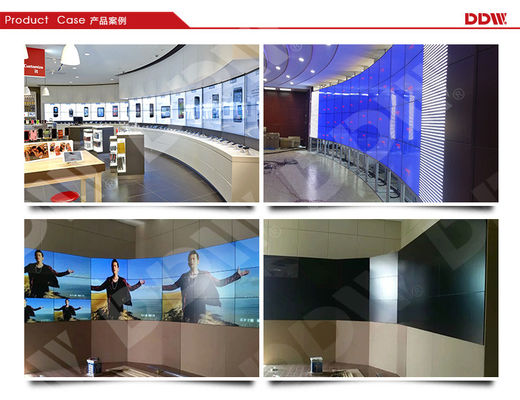 65" изогнуло видео- шатон ДДВ-ЛВ650ХН11 разрешения 3.5мм Снарров Ниц 1080п стены 500 высокий