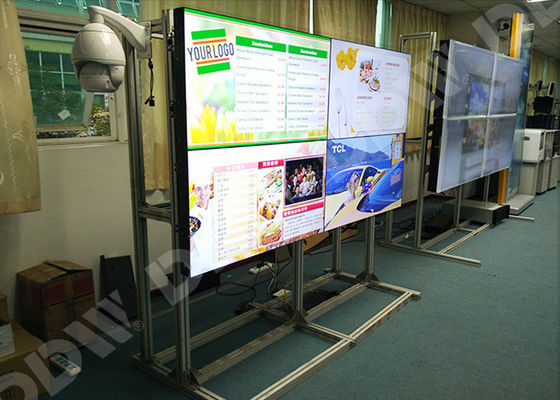 Рекламирующ стену 46 ЛГ дисплея видео- медленно двиньте баклигхт 3.5мм безшовным приведенный шатоном