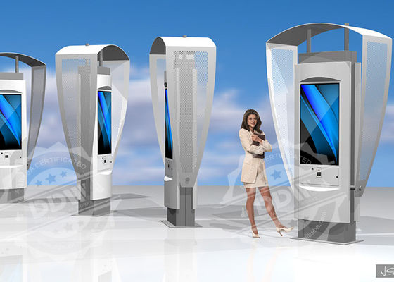 Синьяге водоустойчивой стойки один цифровой на открытом воздухе для общественного места, дисплея 1920кс1080 лькд подписывает