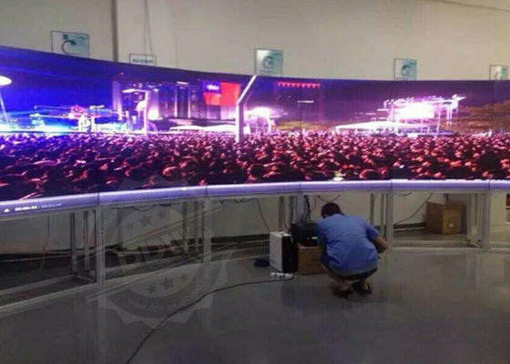 65" изогнуло видео- шатон ДДВ-ЛВ650ХН11 разрешения 3.5мм Снарров Ниц 1080п стены 500 высокий