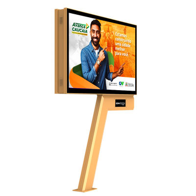 Высококачественный дизайн 8000nits p6 Передний IP65 стальной светодиодный экран водонепроницаемый рекламный щит наружной рекламы