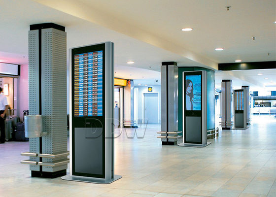 Все в одном 55 дюймах 1920кс1080 удваивают, который встали на сторону определение 1024кс768 ДДВ-АД5501С монитора ПК киоска экрана касания экрана лькд высокое