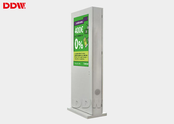 55 дюймов 1920x1080 3600W рекламируя Signage LCD цифров