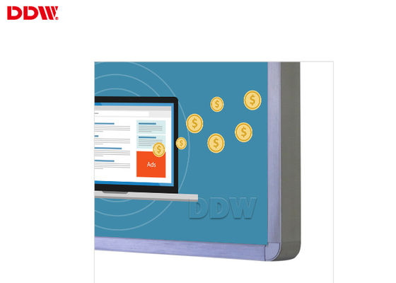 Стена 32 дюймов установила тотема дисплея рекламы/горизонтального Мулти сенсорного экрана точки