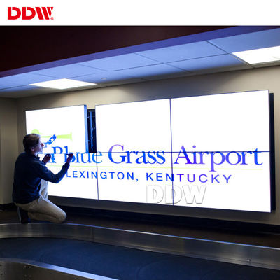 Multi яркость стены 500nits интерактивного видео монитора для центра контроля состояния безопасности