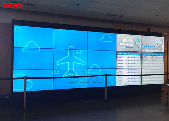 Время 6ms облегченного дисплея стены интерактивного видео общеэкранного отзывчивое