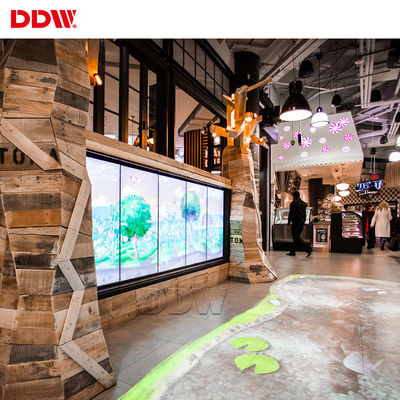 Входной сигнал яркости 2 x HDMI Nits рекламы 500 стены торгового центра коммерчески видео-