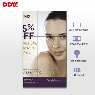 3,5 стена Mm 1920*1080 коммерчески видео- слепимость 49 дюймов анти- с цветами 1.07GB