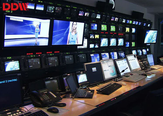 Большая крытая стена CCTV видео- с 2 входным сигналом x HDMI, входным сигналом DVI, входным сигналом VGA