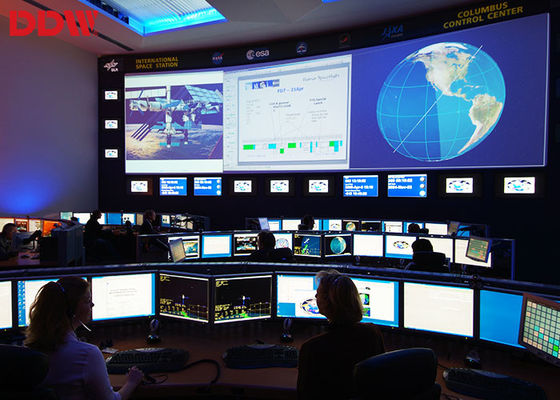 Проблескивая реклама подписывает стену CCTV видео- с кронштейном установленным стеной