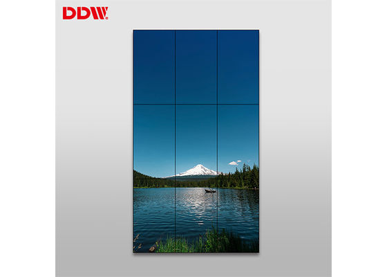 Рекламирующ стену Multi экрана видео-, Frameless LCD показывает малошумные вентиляторы