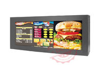 Super Bright 49.5 Inch LCD Advertising Player Anti Glare Glass 700 Nits