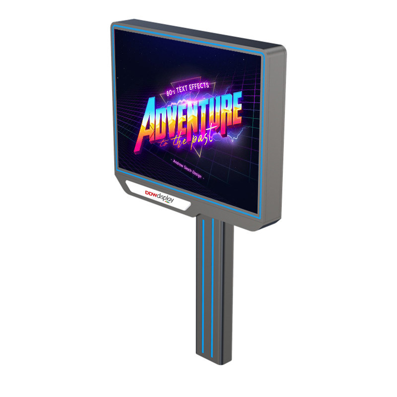 Полноцветный высококачественный дизайн p6 стальной водонепроницаемой цифровой дисплея наружных светодиодных рекламных щитов