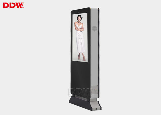 2000 Nits 55 "полы стоящие наружные цифровые вывески киоск с системой охлаждения вентилятора