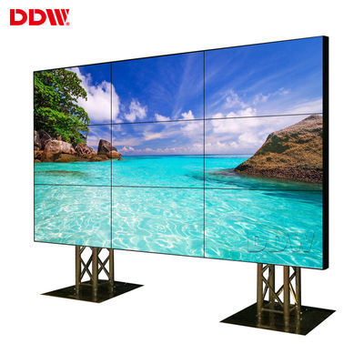 дисплей 5.3mm безшовный LCD, стена ТВ СИД 500 Nits подсвеченная множественная видео-
