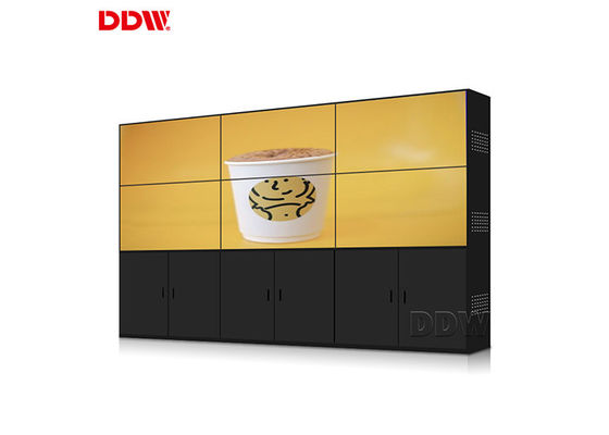 Крытые на открытом воздухе видео- экраны LCD стены, стена Hdmi длинной жизни видео-